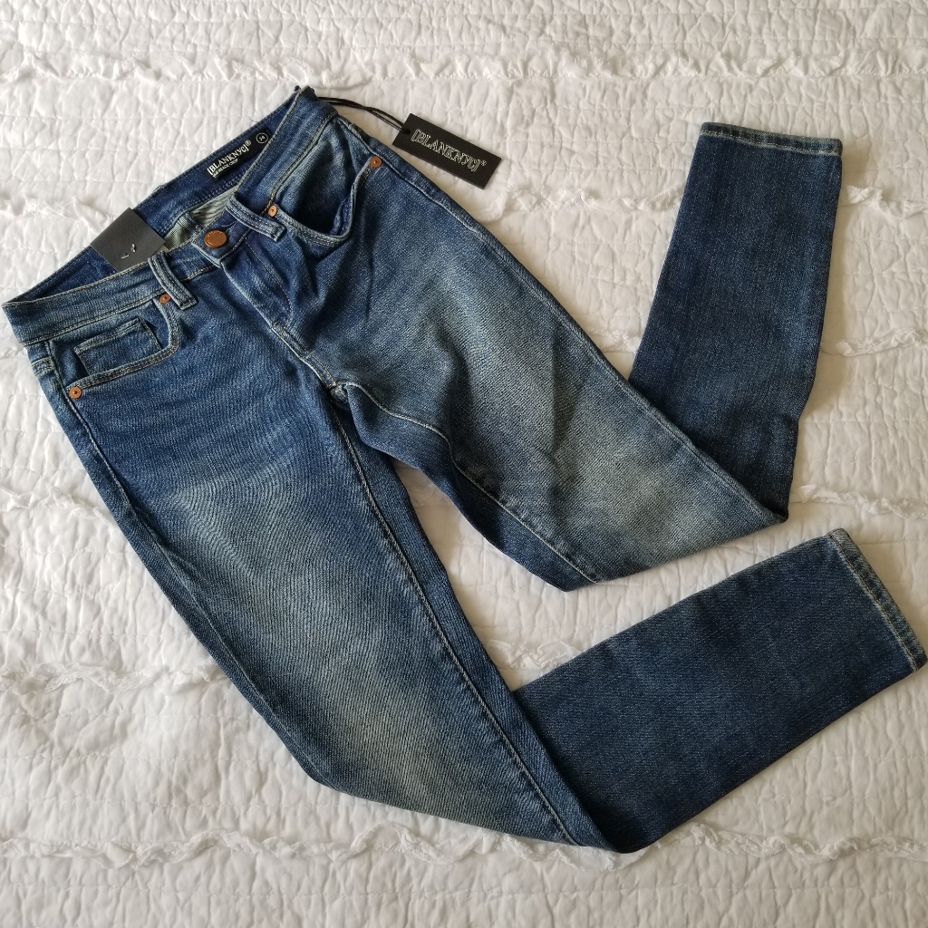 Blank Nyc The Reade Crop Skinny Jean 24 Nwt
